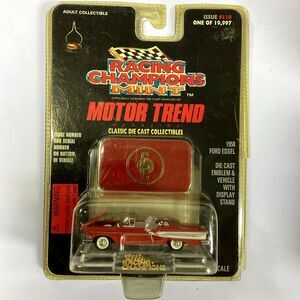 Racing Champions Mint Motor Trend 1958 Ford Edsel Red New READ